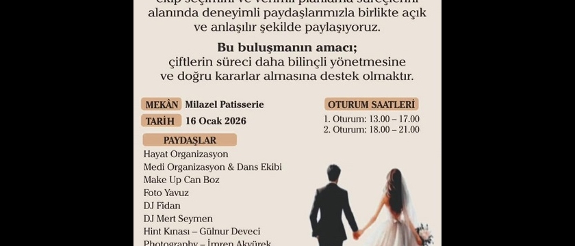 Evlilik Hazırlıkları Buluşması